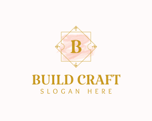 Watercolor Craft Design logo design