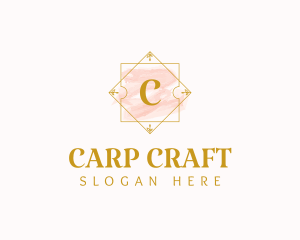 Watercolor Craft Design logo design