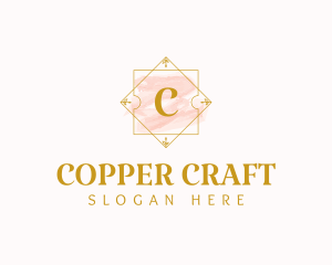 Watercolor Craft Design logo design