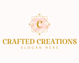 Watercolor Craft Design logo design