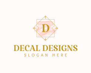 Watercolor Craft Design logo design