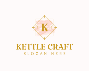 Watercolor Craft Design logo design