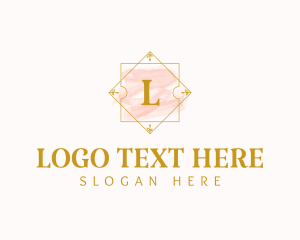 Floral - Watercolor Interior Design Frame logo design