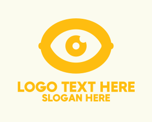 Gold Lemon Eye Logo