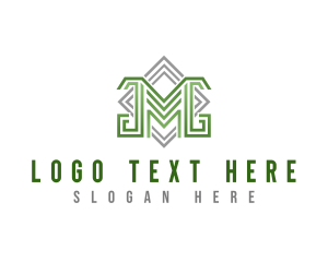 E Commerce - Business Firm Letter M logo design