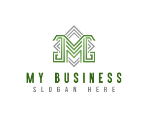 Business Firm Letter M logo design