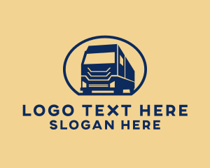 Freight - Cargo Truck Hauling logo design