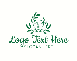 Clean - Woman Vine Beauty logo design