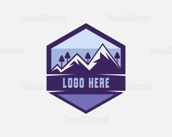 Hexagon Mountain Adventure Trek Logo