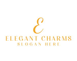 Elegant Luxury Wedding logo design