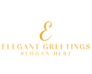 Elegant Luxury Wedding logo design