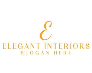 Elegant Luxury Wedding logo design