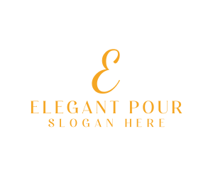 Elegant Luxury Wedding logo design