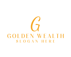 Fortune - Elegant Luxury Wedding logo design