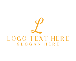 Elegant Luxury Wedding Logo