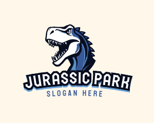 Gaming Dinosaur Beast logo design