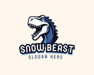 Gaming Dinosaur Beast logo design