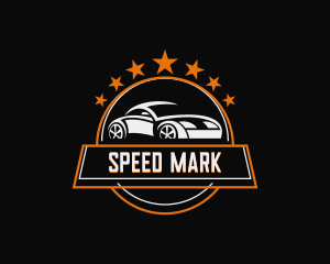 Sports Car Racing Vehicle logo design