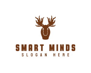 Wildlife Moose Animal Hunter Logo
