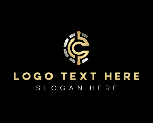 Digital - Cryptocurrency Investment Coin logo design