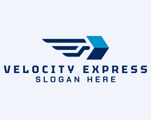 Blue Arrow Delivery logo design