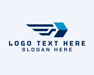 Arrow - Blue Arrow Delivery logo design