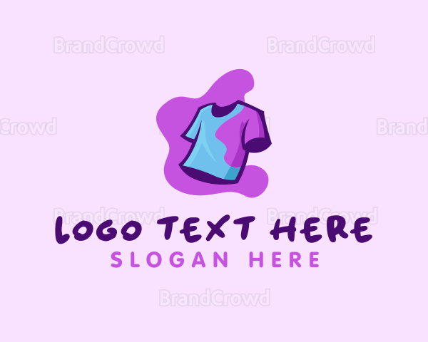 Shirt Ink Print Logo