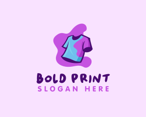 Shirt Ink Print logo design