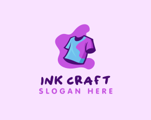 Shirt Ink Print logo design