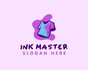 Shirt Ink Print logo design