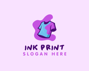 Shirt Ink Print logo design