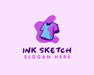 Shirt Ink Print logo design