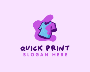 Shirt Ink Print logo design