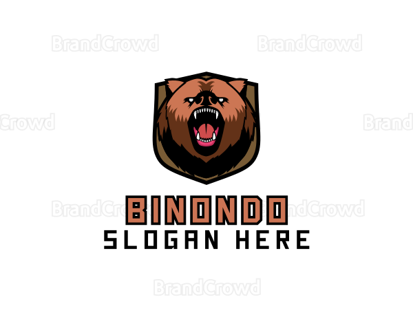 Wild Bear Gamer Logo