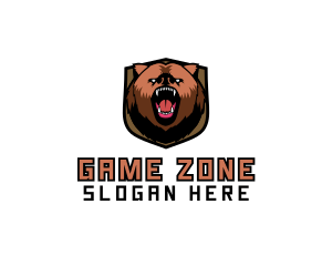 Wild Bear Gamer  logo design