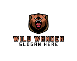 Wild Bear Gamer  logo design