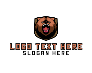 Wild Bear Gamer  Logo