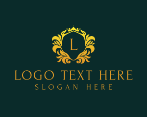 High End - Royalty Crest Crown logo design