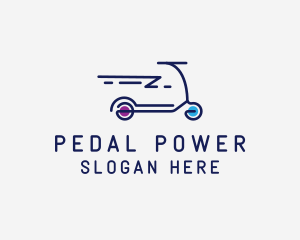 Fast Motor Scooter logo design