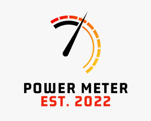 Meter - Engine Gauge Number 7 logo design