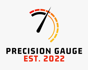 Gauge - Engine Gauge Number 7 logo design