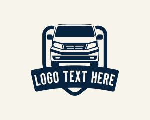 Mini Van - SUV Van Transportation logo design