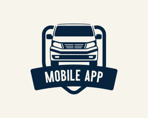 SUV Van Transportation Logo