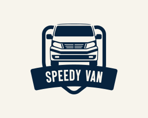 Van - SUV Van Transportation logo design