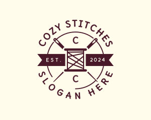 Thread Needle Tailoring logo design