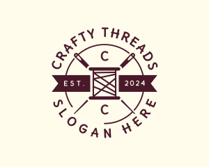 Thread Needle Tailoring logo design