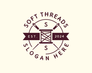 Thread Needle Tailoring logo design