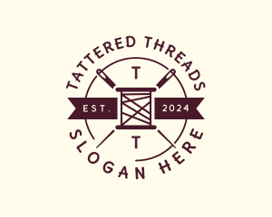 Thread Needle Tailoring logo design