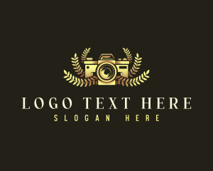 Vlogging - Media Videographer Camera logo design