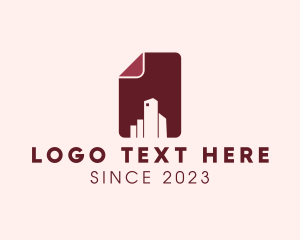 Tower - Building Infrastructure Page logo design